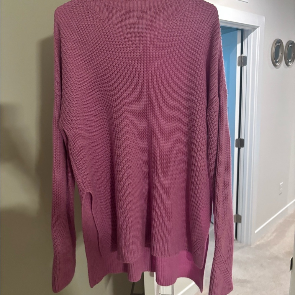 Forever 21 Women's Cowl Neck Sweater in Pink